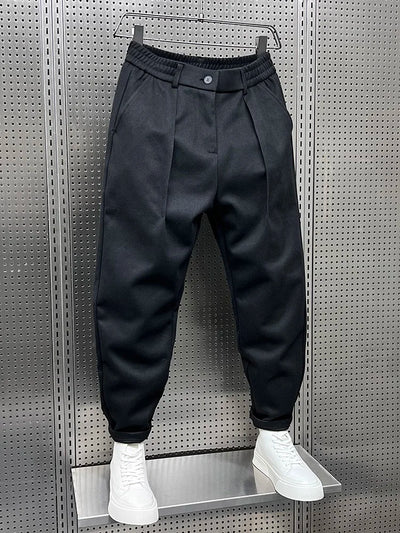 Oskar™ | Elegante Melierte Hose