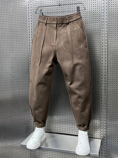 Oskar™ | Elegante Melierte Hose